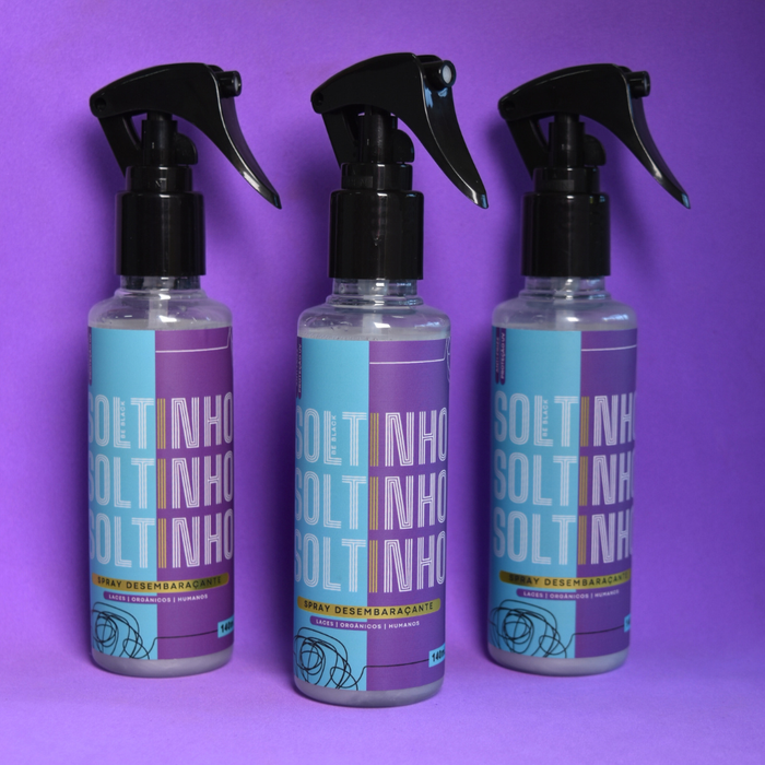 Soltinho Spray Desembaraçante - Be Black 140ml