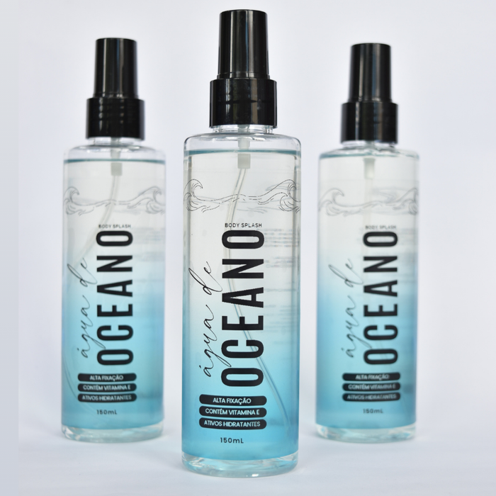 Água de Oceano Body Splash - Be Black 150ml