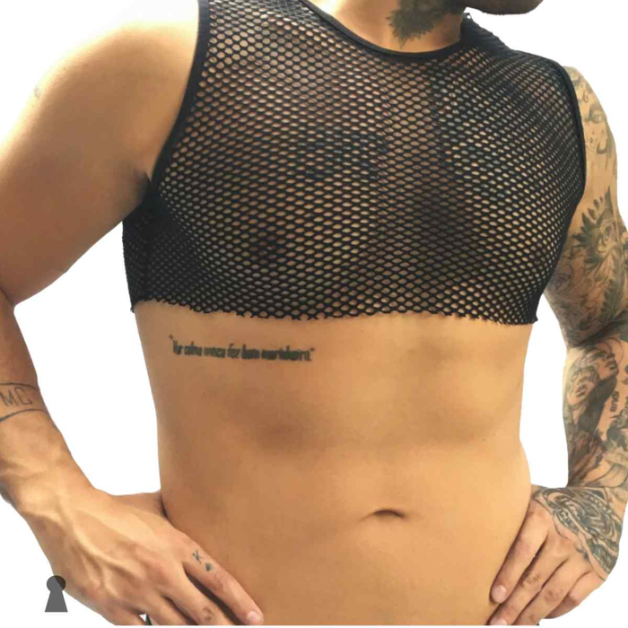 Cropped Arrastão Masculino