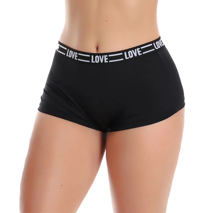 Cueca Calcinha Feminina Shortinho Boxer Microfibra Short Confortavel