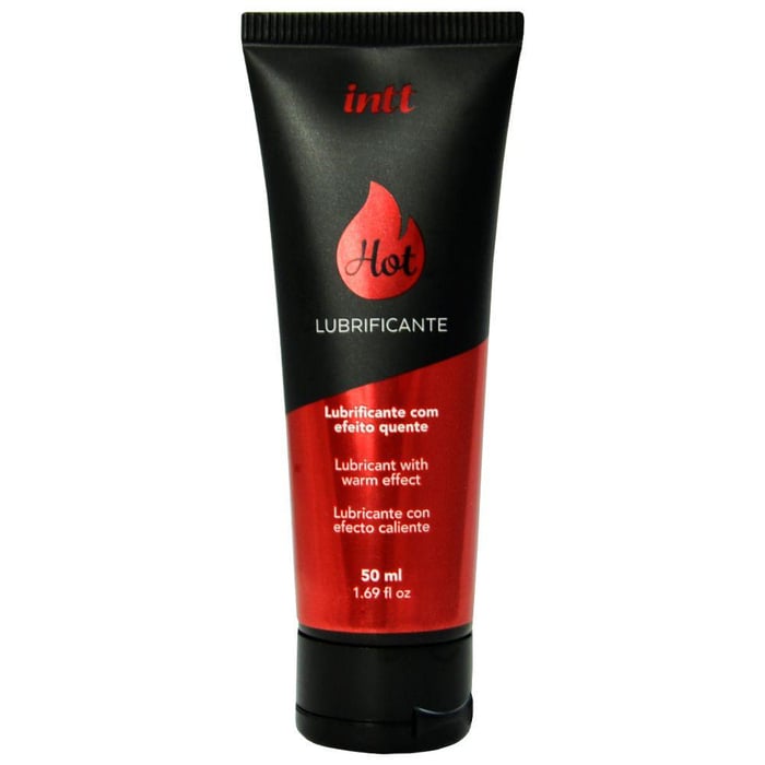 Lubrificante HOT c/ Aquecimento Comestível Sabor Morango - 50ml