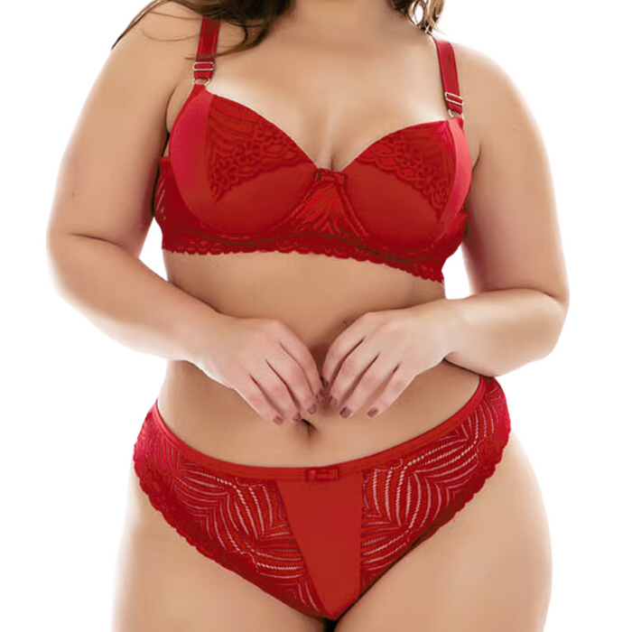 Conjunto Solange Plus Size Sensual Lingerie com Renda