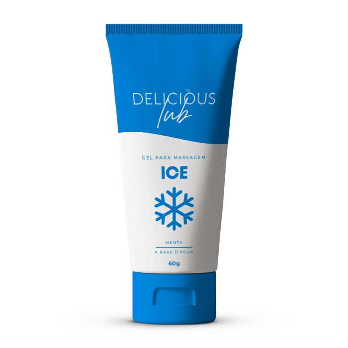 Lubrificante Ice com Efeito Gelado e Sabor 60g