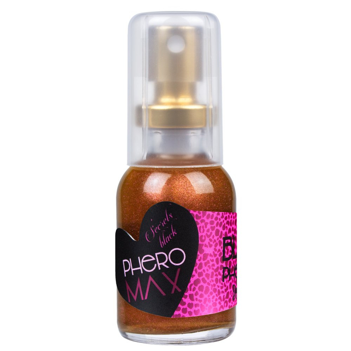 Perfume Afrodisíaco Feminino Phero-Max Secrets Black 20ml