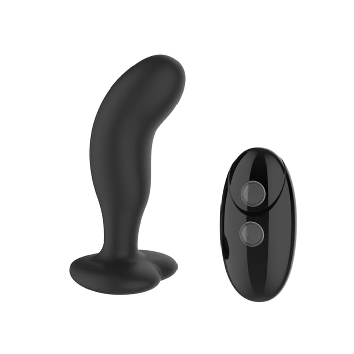 Plug Anal em Silicone com 10 Modos de Vibração e Controle Remoto sem Fio