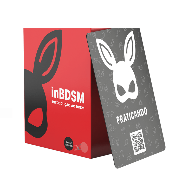 Jogo das Intenções Introdução ao BDSM Baralho Sado 91 Cartas