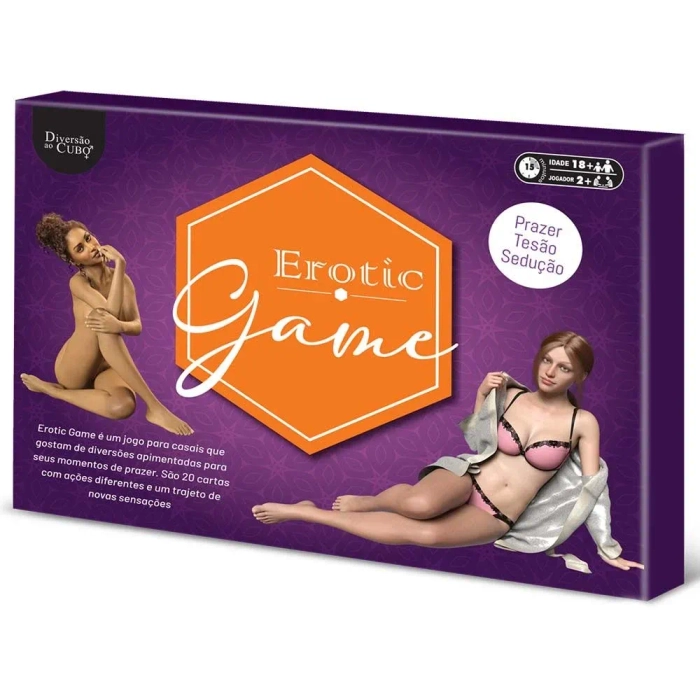 Erotic Game Jogo com Cartas Tabuleiro e Dados