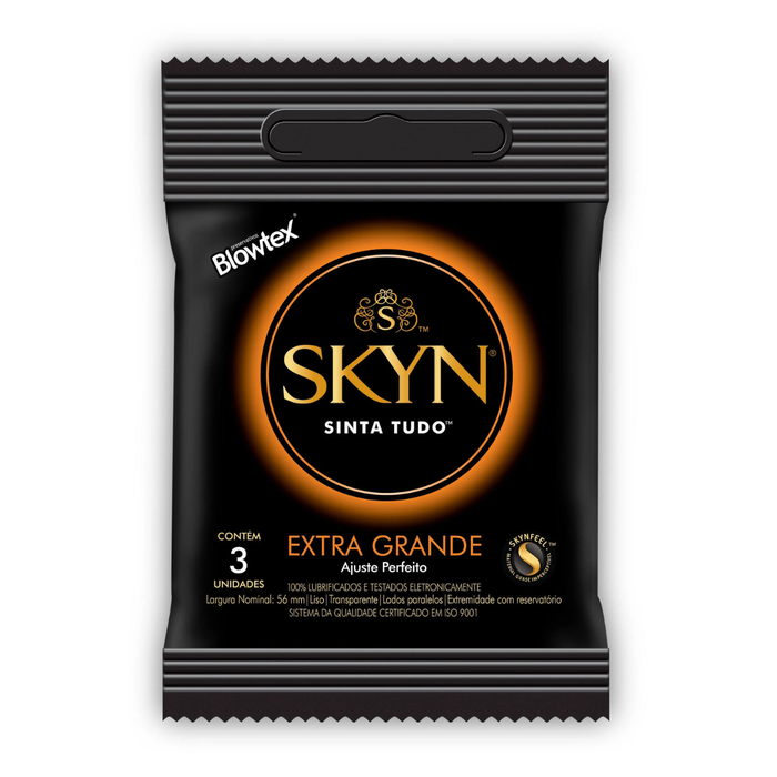 Preservativos Skyn Extra Grande Blowtex 3 Unidades