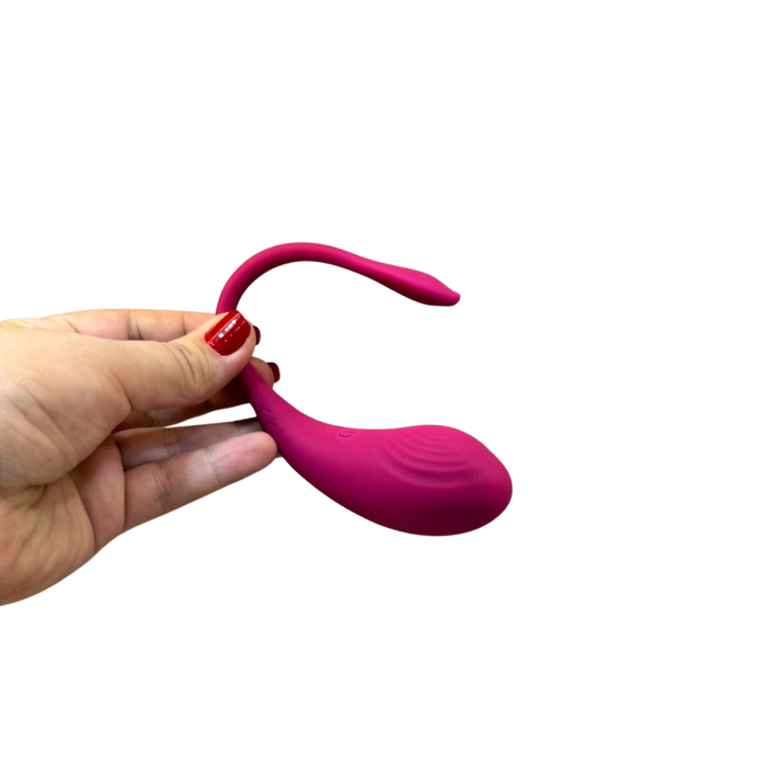 Vibrador de Casal com 9 Modos de Vibração por Aplicativo