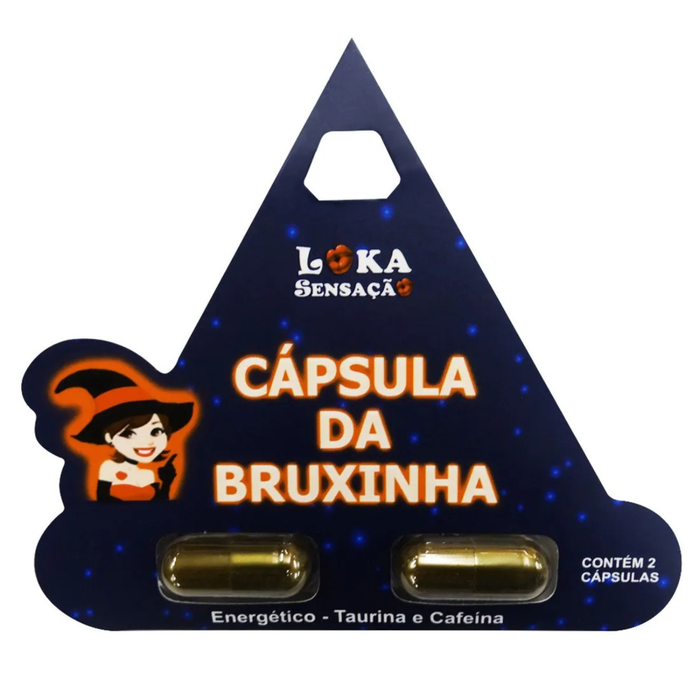 Cápsula Da Bruxinha Energético para Aumentar Disposição 2 un
