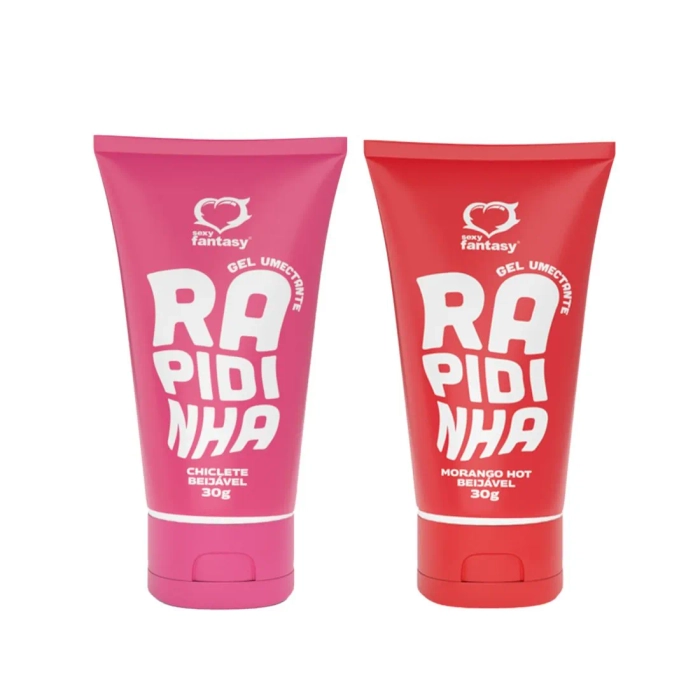 Gel Lubrificante Íntimo Beijável Rapidinha 30g