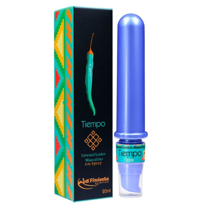 Spray Prolongador de Ereção Tiempo Intensificador Masculino 20ml