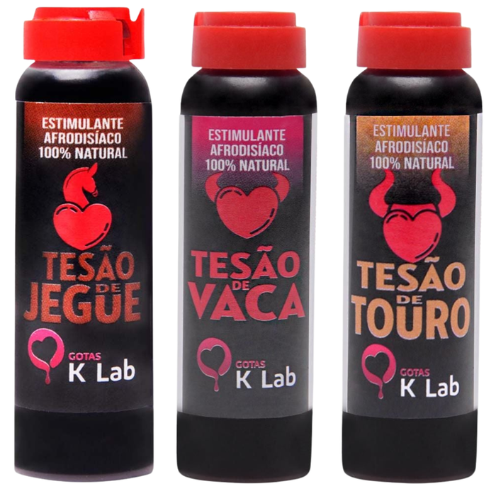 Estimulante Afrodisíaco Energético Tesão de Vaca Touro Jegue 10ml
