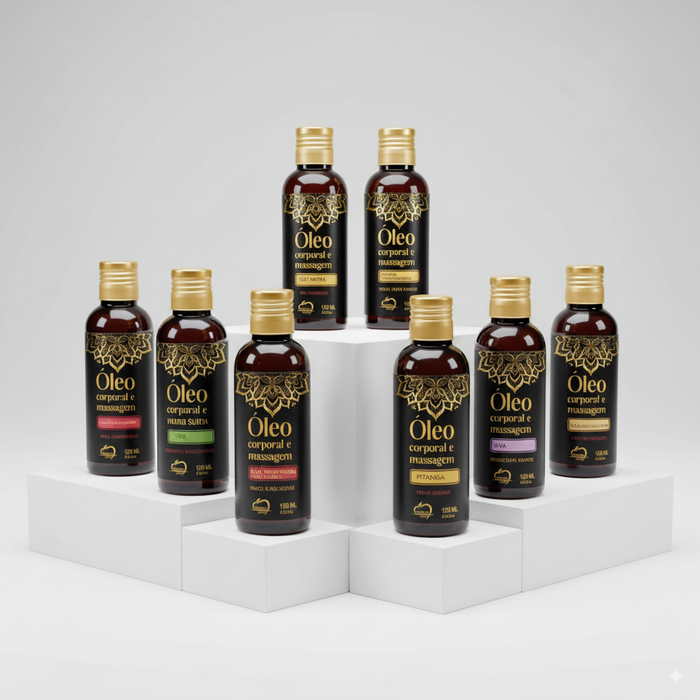 Óleo Corporal de Massagem Sensual Aromático 120ml