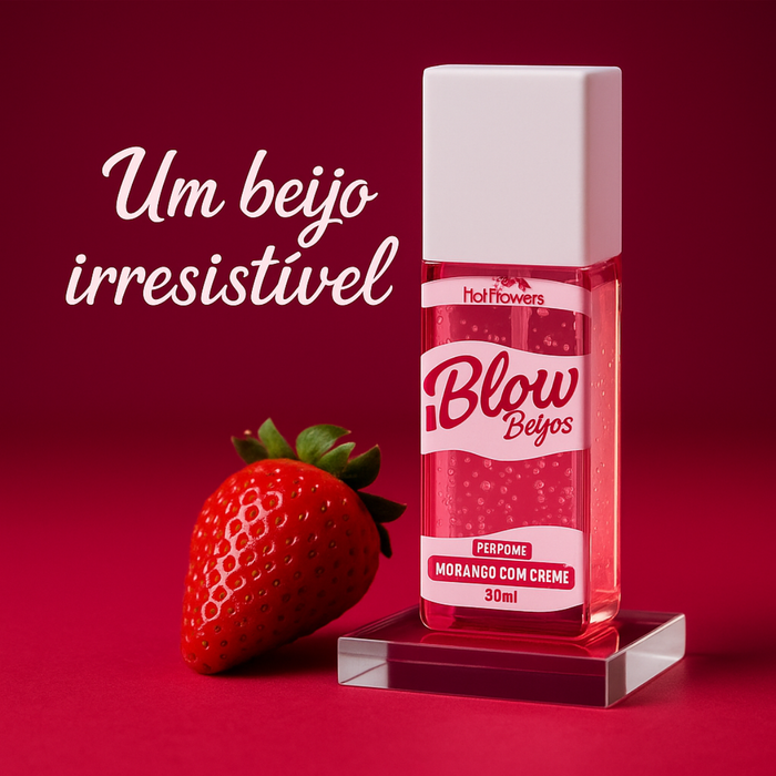 Perfume Blow Girl Beijos Morango com Creme 30ml