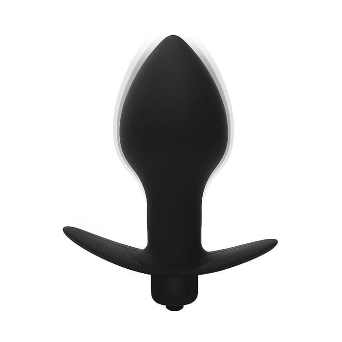 Plug Anal em Silicone com Cápsula Vibratória 10 Modos