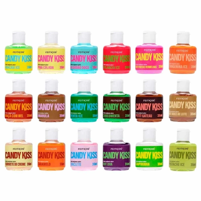 Gel Excitante Unissex Beijável Candy Kiss 35ml