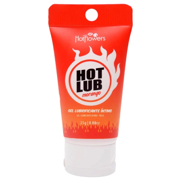 Gel Lubrificante Íntimo Beijável Hot Lub 25g
