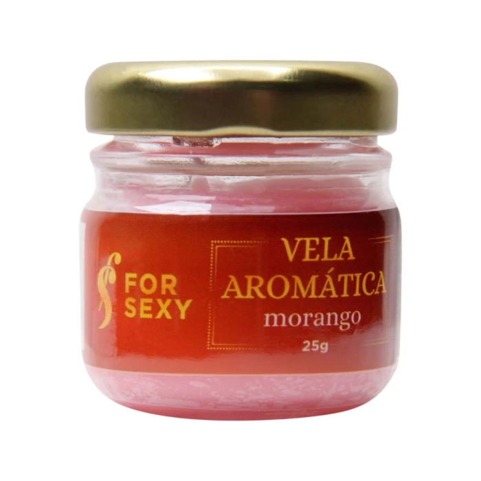 Vela Aromática de Massagem Comestível e Esquenta 25g