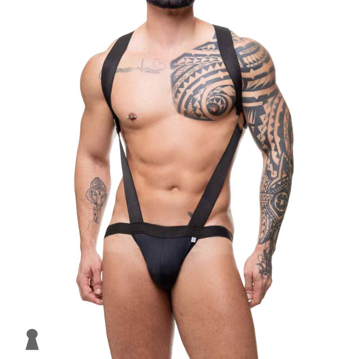 Body Harness Jockstrap Masculino em Suplex