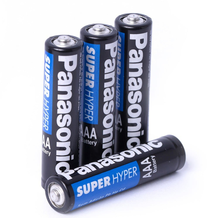 Pilha Panasonic AAA Cartela C/4