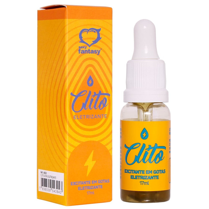 Clito Excitante Em Gotas Eletrizante 17Ml Sexy Fantasy