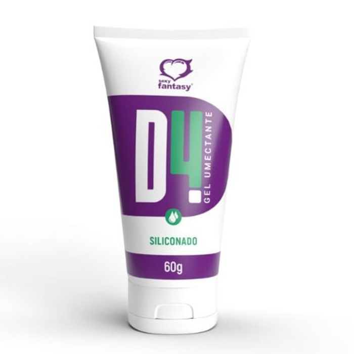 D4 Gel Lubrificante Siliconado 60g Sexy Fantasy