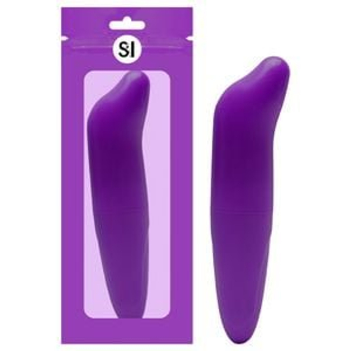 Vibrador Ponto G Golfinho Liso - Roxo