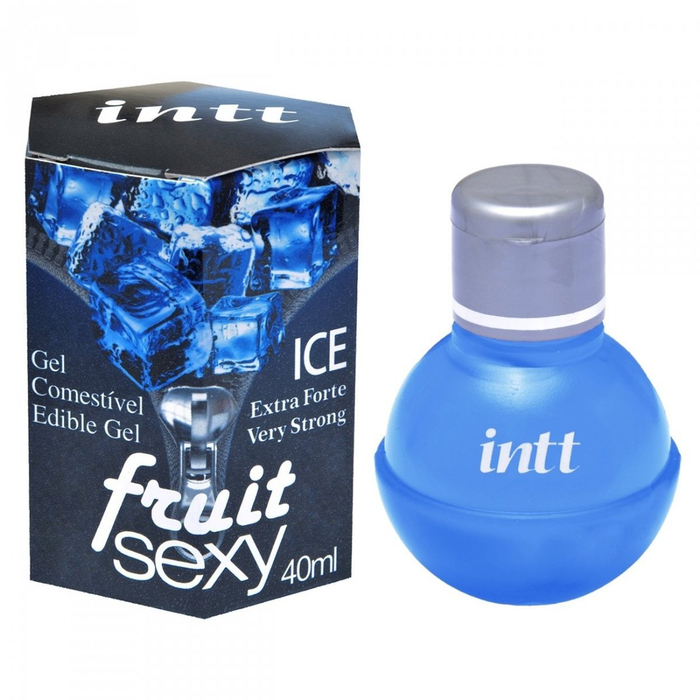 Gel Térmico Beijável Fruit Sexy Ice Extra Forte 40ml Intt