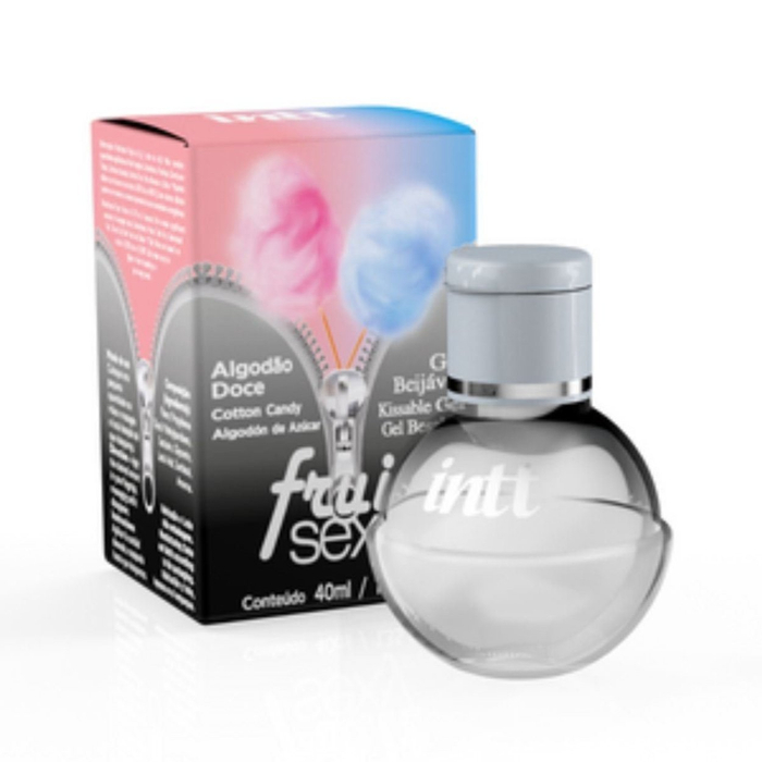 Gel Térmico Beijável Fruit Sexy Hot Algodão Doce 40ml Intt
