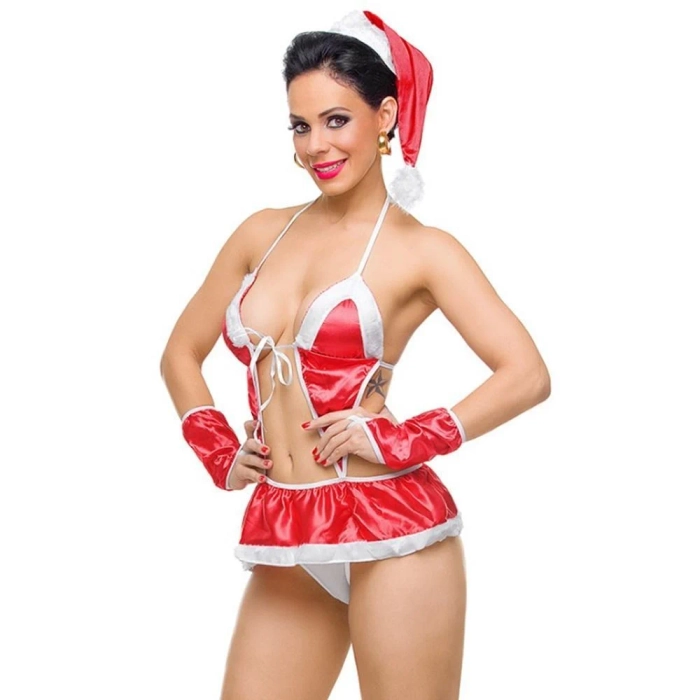 Fantasia Clássica Mamãe Noel Spice