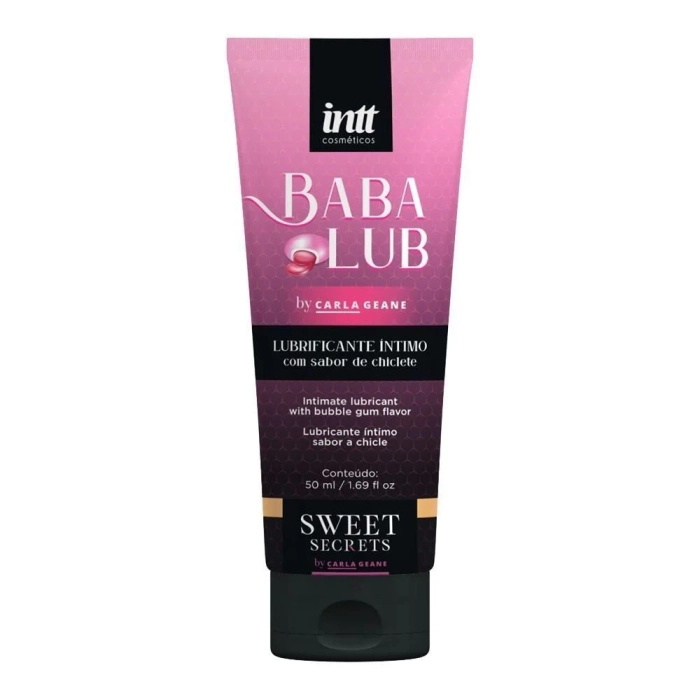 Lubrificante Beijável Baba Lub 50G Intt- Chiclete