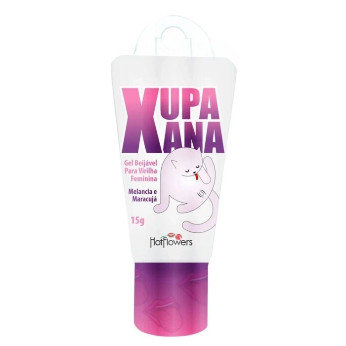 Xupa Xana Gel Beijável Para Virilha Feminina 15G Hot Flowers