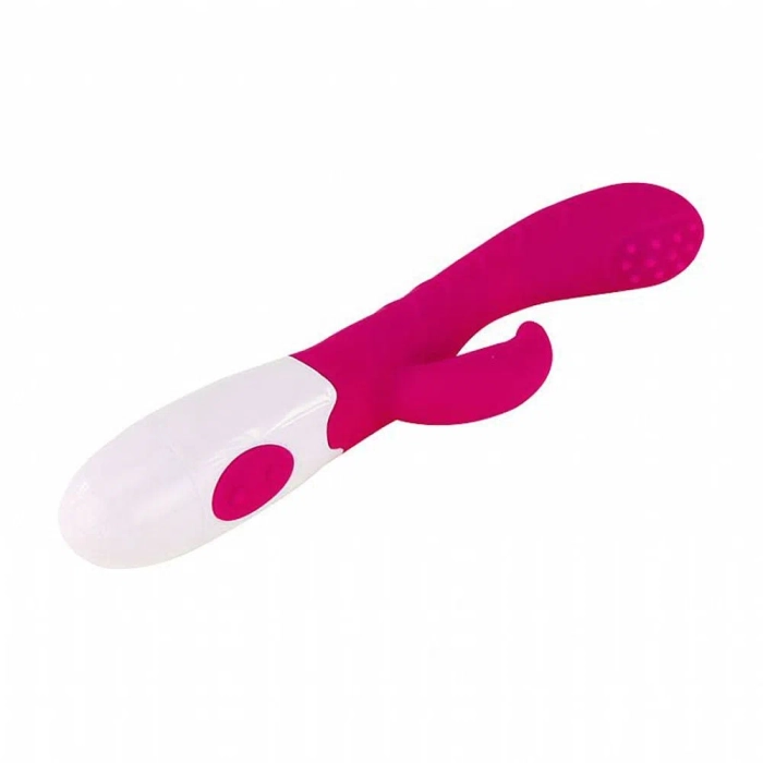 Vibrador Com Movimento Ponto G e Estimulador De Clitóris – Arthur Pretty Love – Pink