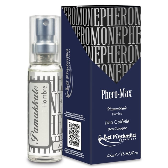 Perfume Phero-Max Pamukkale Deo Colonia Masculina 15ml La Pimienta
