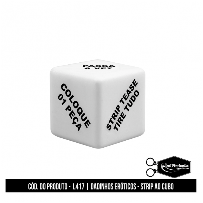 DADINHOS ERÓTICOS STRIP AO CUBO