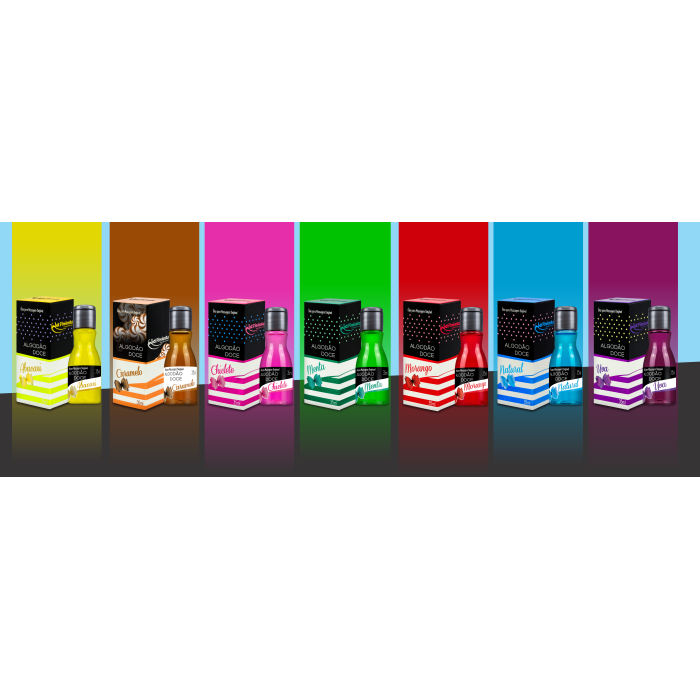 Algodão Doce Óleo Para Massagem Beijável 35ml La Pimienta