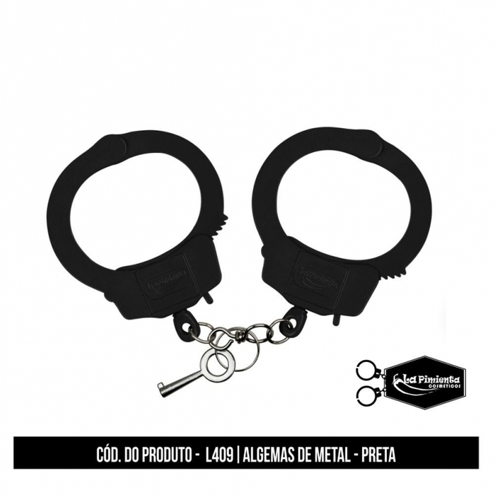 ALGEMA DE METAL PRETA