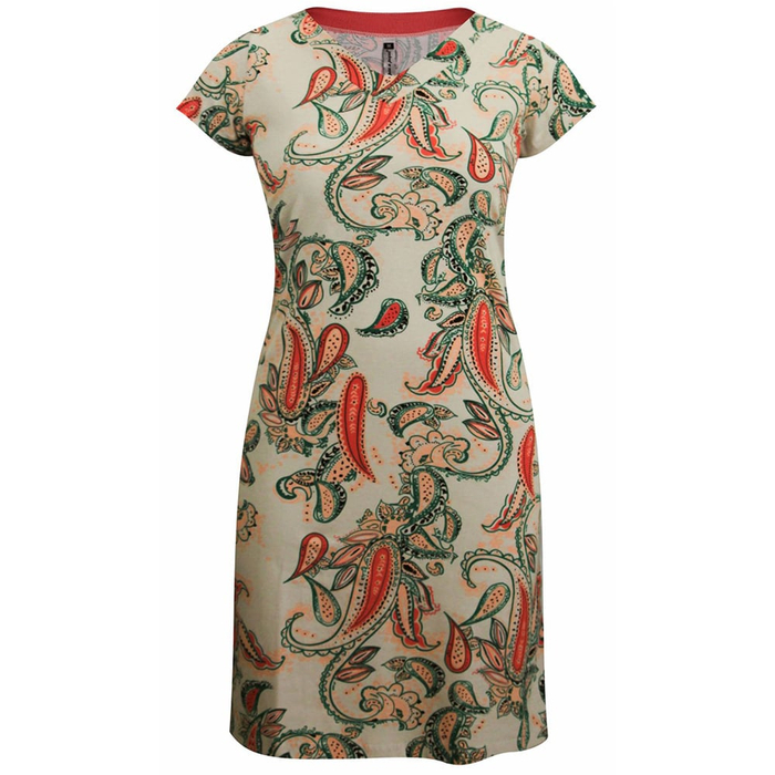 Vestido Estampado Coral Pau a Pique