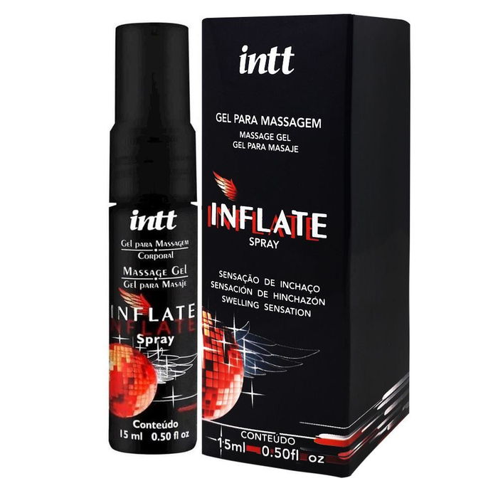 EXCITANTE MASCULINO, VASODILATADOR EM SPRAY - INFLATE