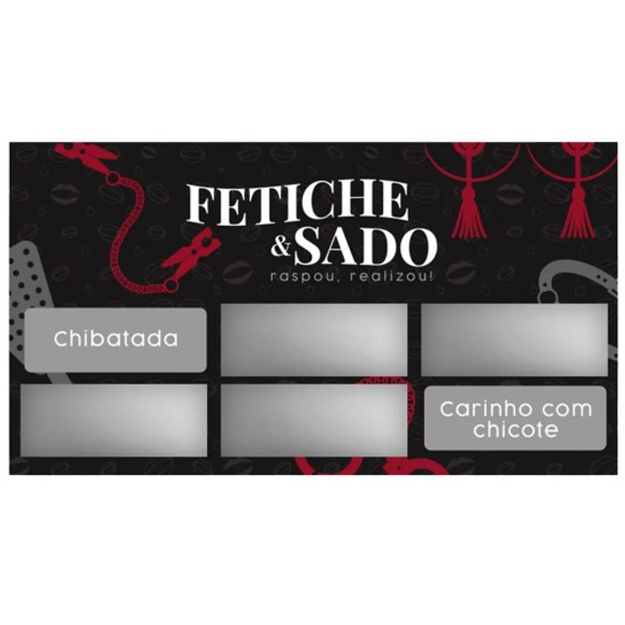 RASPADINHAS SADO E FETICHE