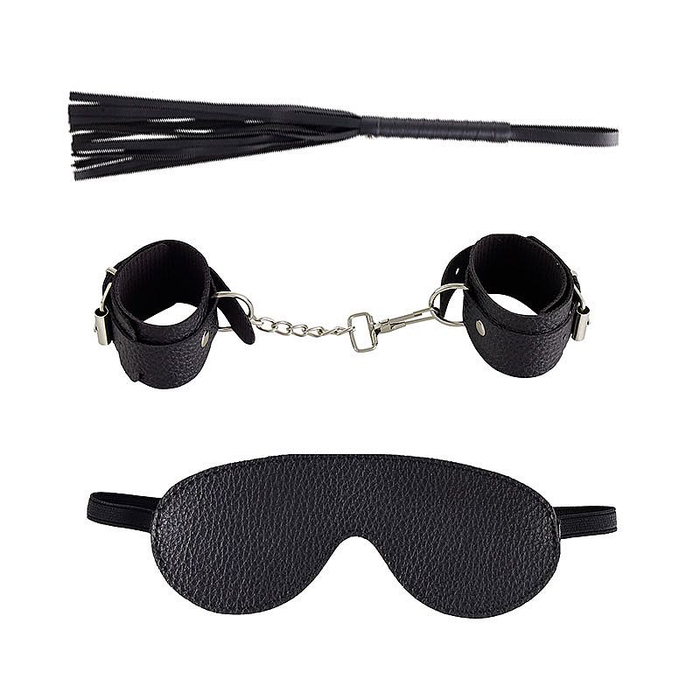 KIT BONDAGE LUXO COM 3 PEÇAS