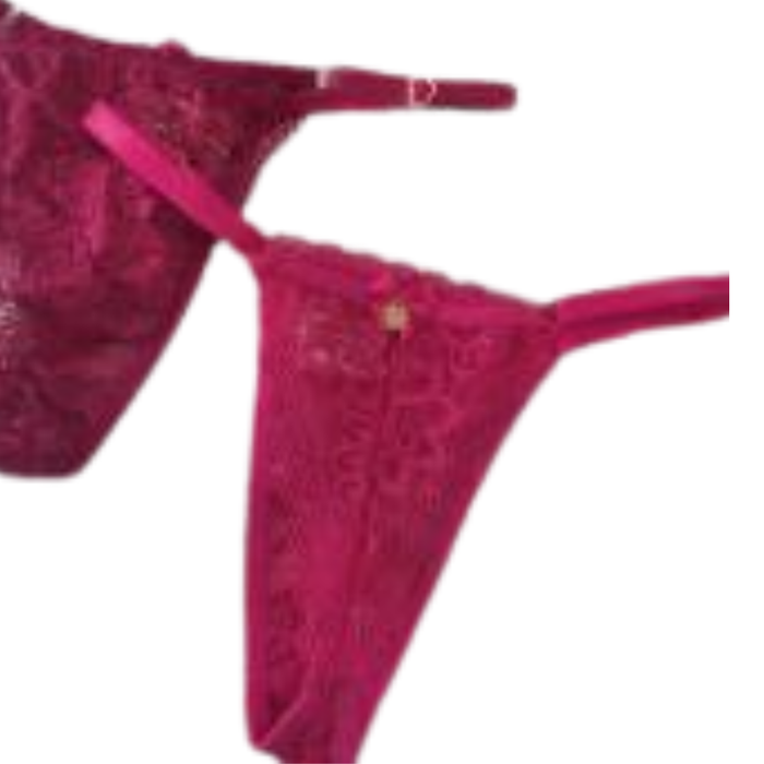 Tanga Fio Duplo em Renda com Regulagem | Stoys - Duplo fio que abraça e marca a silhueta