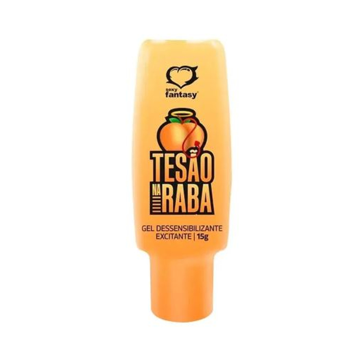 Tesão na Raba - Gel Dessensibilizante Anal –  15g – aumenta o prazer