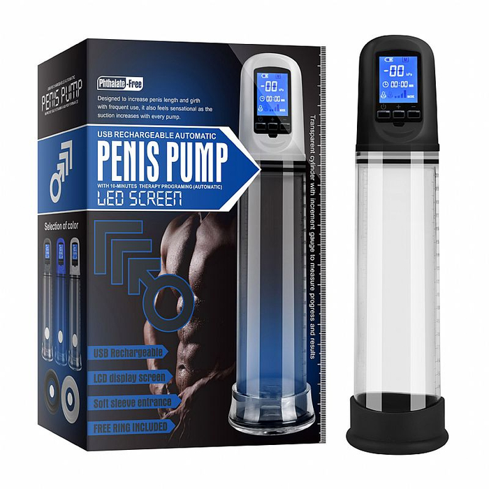 Bomba Peniana Manual Vácuo – Stoys – recarregável