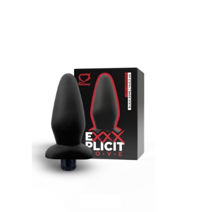 Plug Anal Vibratório – Sexy Fantasy – prazer anal seguro