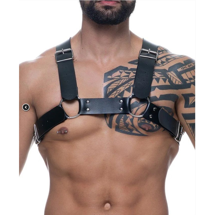HARNESS EM COURO SINTÉTICO PREMIUM