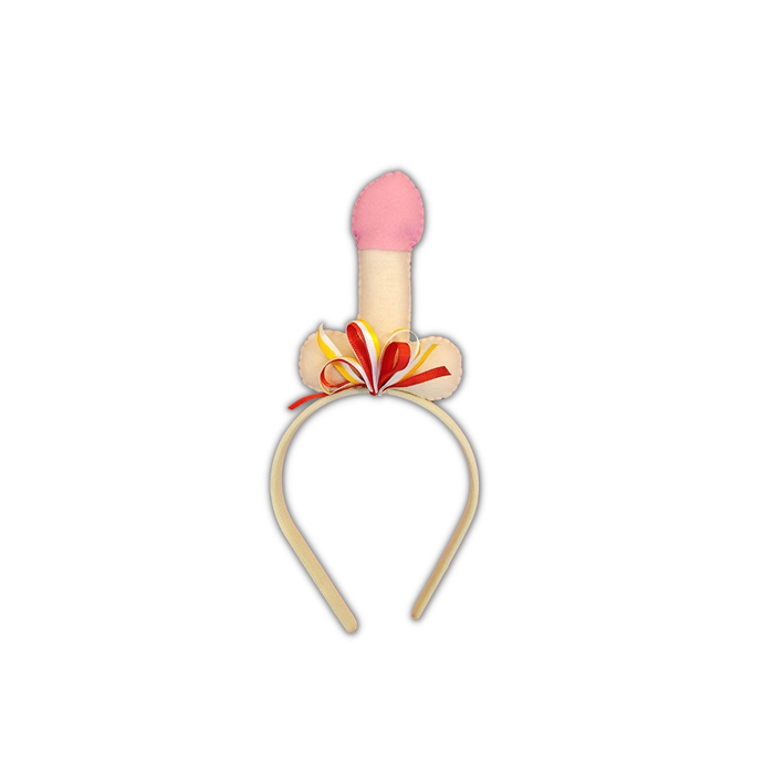 TIARA COM PENIS  EM FELTRO