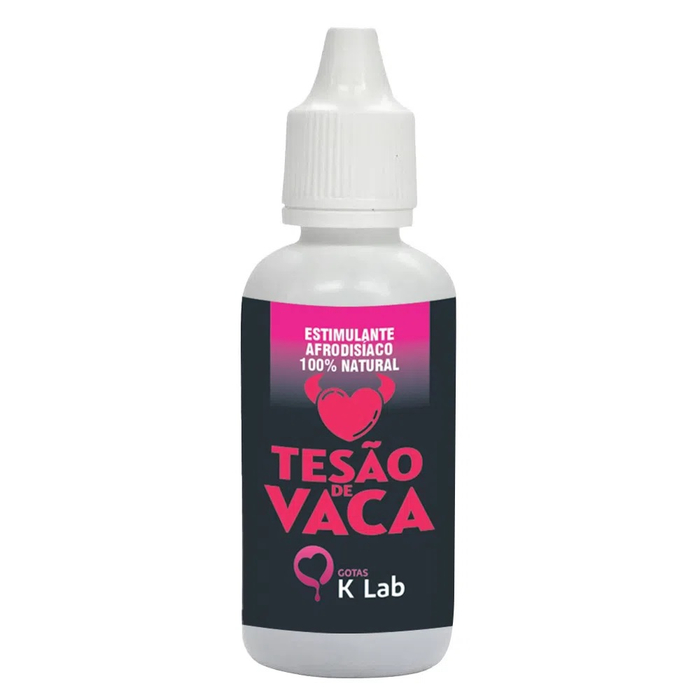 TESÃO DE VACA  / ESTIMULANTE AFRODISÍACO NATURAL / 20ML  / K-LAB
