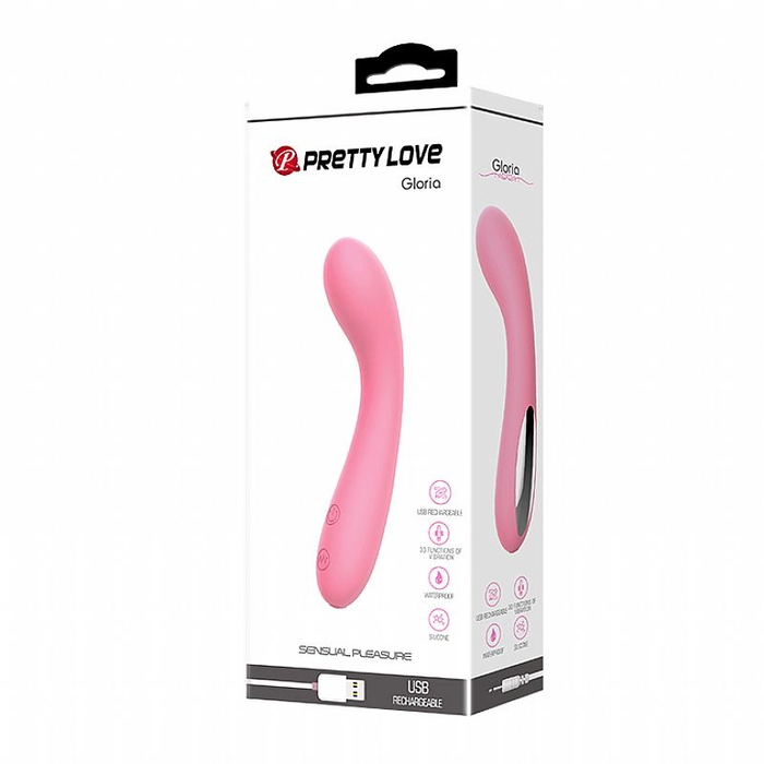 VIBRADOR ESTIMULADOR DO PONTO G COM 30 FUNÇÕES - GLORIA